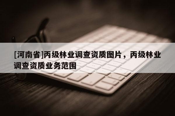 [河南省]丙級林業(yè)調(diào)查資質圖片，丙級林業(yè)調(diào)查資質業(yè)務范圍