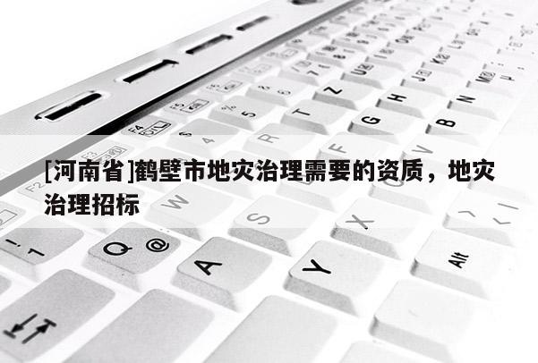 [河南省]鶴壁市地災(zāi)治理需要的資質(zhì)，地災(zāi)治理招標(biāo)